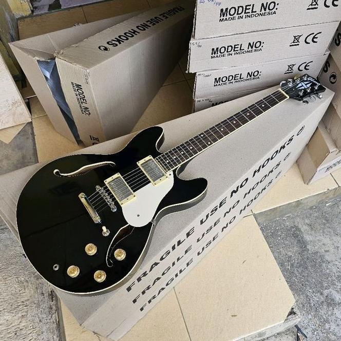 Gitar Gibson Semi Hollow Body Bla New