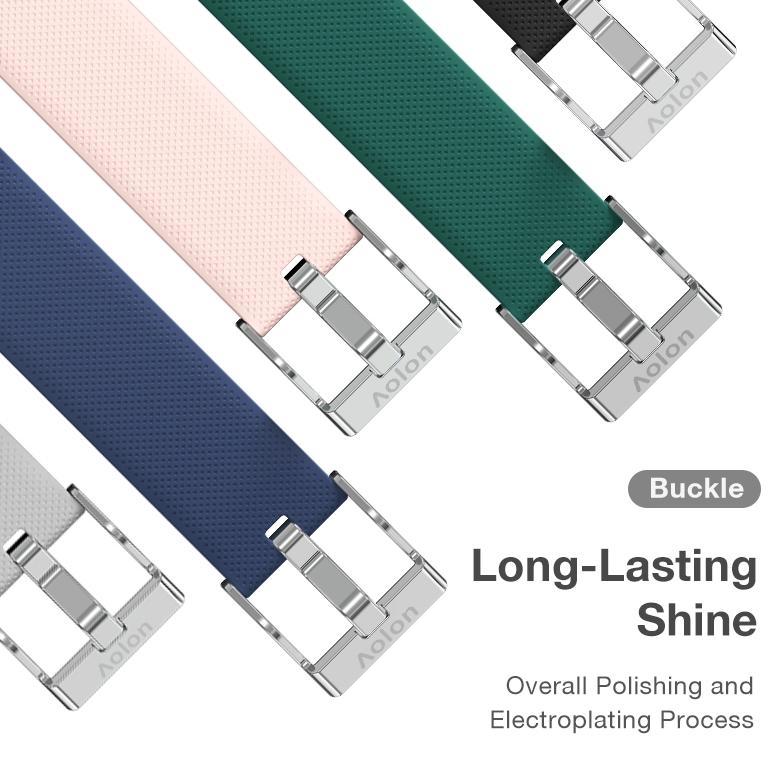 NEW PRODUCT Aolon Original 22mm Silicone Strap SmartWatch Tahan Air&Lembut & Nyaman for Curve/GTS/GT