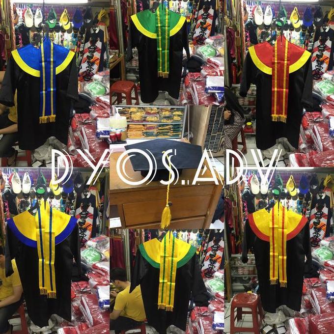 Termurah Toga Wisuda Sd Toga Sd Baju Toga Untuk Anak-Anak Sd Bahan Satin