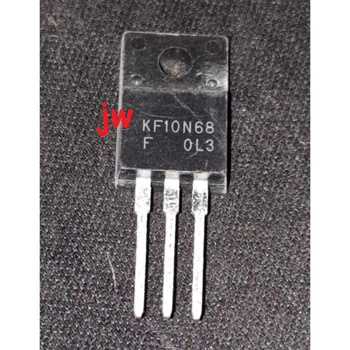 Baru (1) MOSFET KF10N68 10N68 TO-220F 680V 10A KOMPONEN ELEKTRONIK jwelek70 dijamin