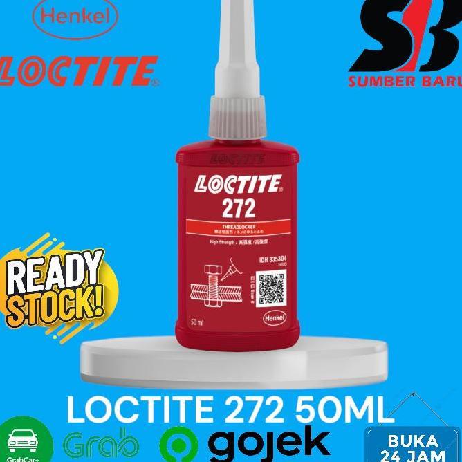pt_rinaolshop - LEM BAUT LOCTITE 272 50ML ORIGINAL - LEM LOCTITE 272 50 ML THREAD LOCKER Diskon