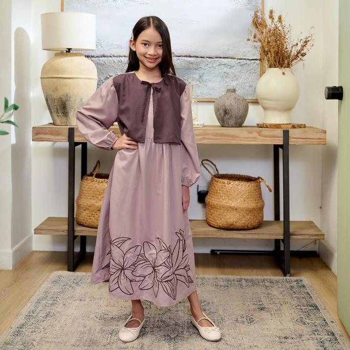 ZM Zaskia Mecca - Ryel Dress Anak | Primadona Series | Lilya Puspita