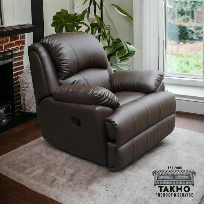 Agataforlads - Sofa Reclining 1 Dudukan  Sofa Relax / Santai  Jakarta Barat