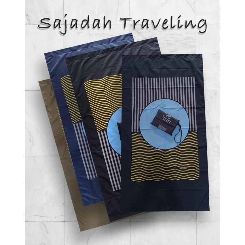 Sajadah Traveling Pouch Sajadah Dompet Anti Slip 60 x 110 cm