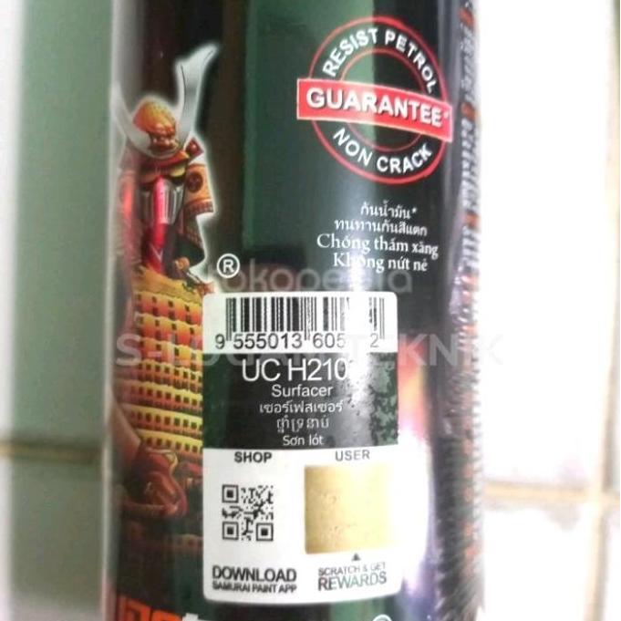 gh_sudali - Epoxy UCH210 surfacer SAMURAI Paint Cat Semprot Pylox Aerosol UCH210 Diskon