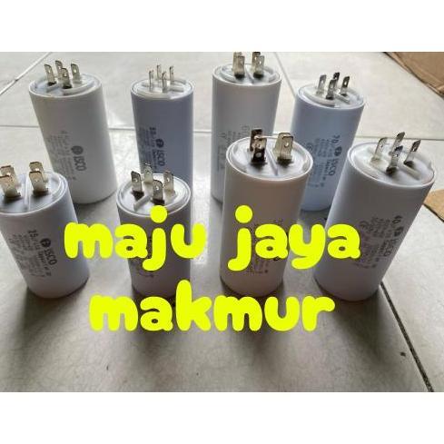 pt.sutijaya / kapasitor pin kaki 4 colok 80 mf ISCO Diskon