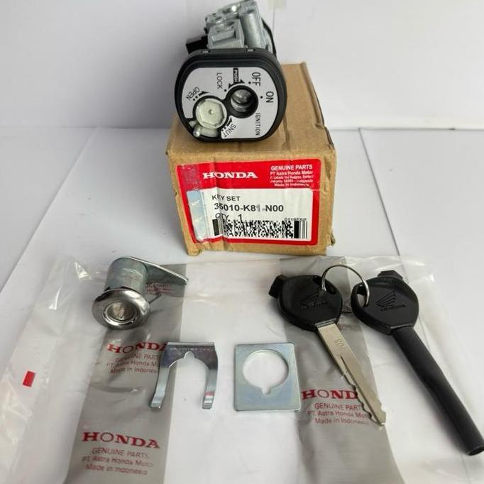 Kunci Kontak Set (K81)  Buat Motor Beat Esp, Beat Pop, Beat Street