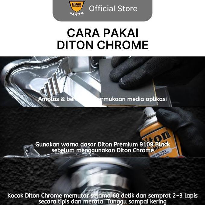 Now- Diton Banten - Cat Semprot Diton Chrome