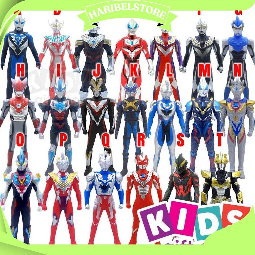 Ultra Series Ultraman Fuma Taiga Titus Tregear Tiga Victory Rosso Blu Figure - Mainan Figur KGS Ori