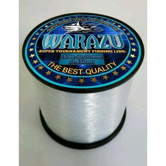 BENING WARAZU COCOK UNTUK KENCEH (WARAZU FISHING LINE bisa COD (SENAR PANCING ANTI KRITING,ELASTIS,K
