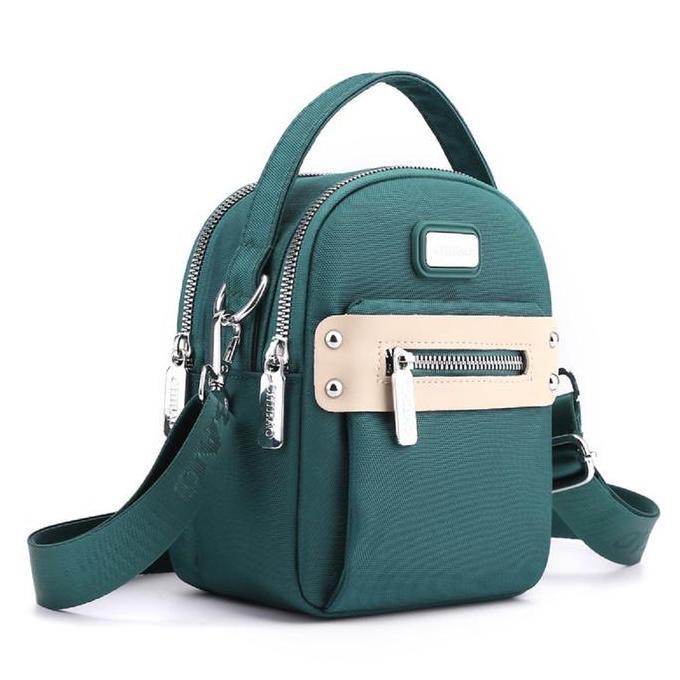 TAS SELEMPANG WANITA IMPORT CHIBAO BAHAN KANVAS 8220