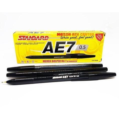 Pen Standard AE-7 / AE7 / AE 7 0.5 mm [1 LUSIN]