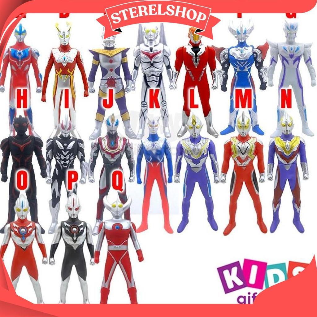 Ultra Series Ultraman Zero Ginga Taiga Saga Noa Hikari King  Figure - Mainan Figur KGS Ori