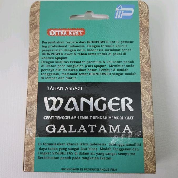 Senar pancing wanger ironpower galatama