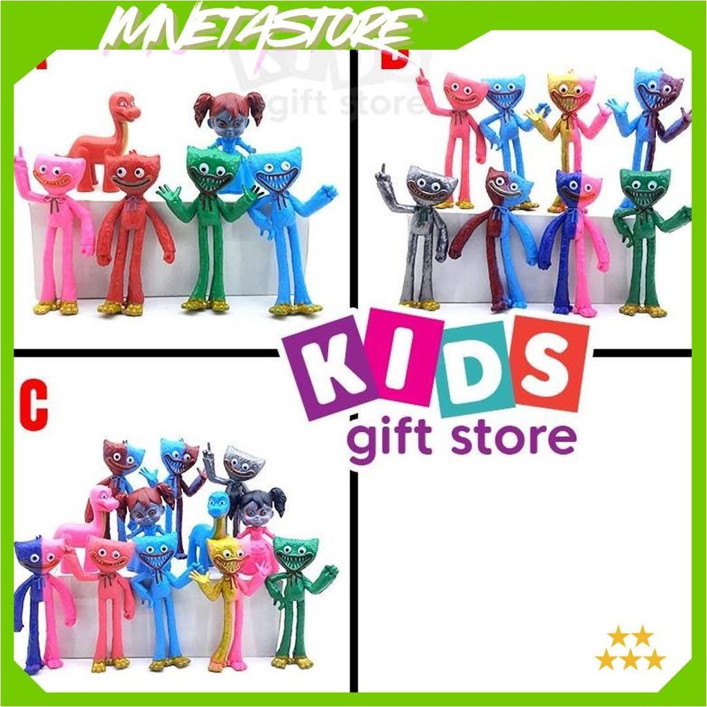 Huggy Wuggy Figure Set - Mainan Figur KGS Sale