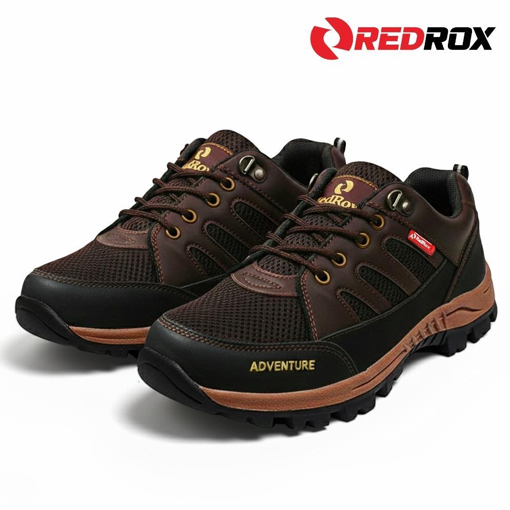 bestpromo sepatu pria redrox gunung hiking outdoor shoes - zog