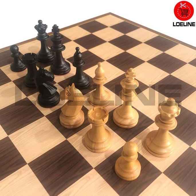 Promo Catur Kayu Sawo Magnet Lipat Standar Percasi Set Papan 50X50Cm, Buah Dan Tas Murah Cod