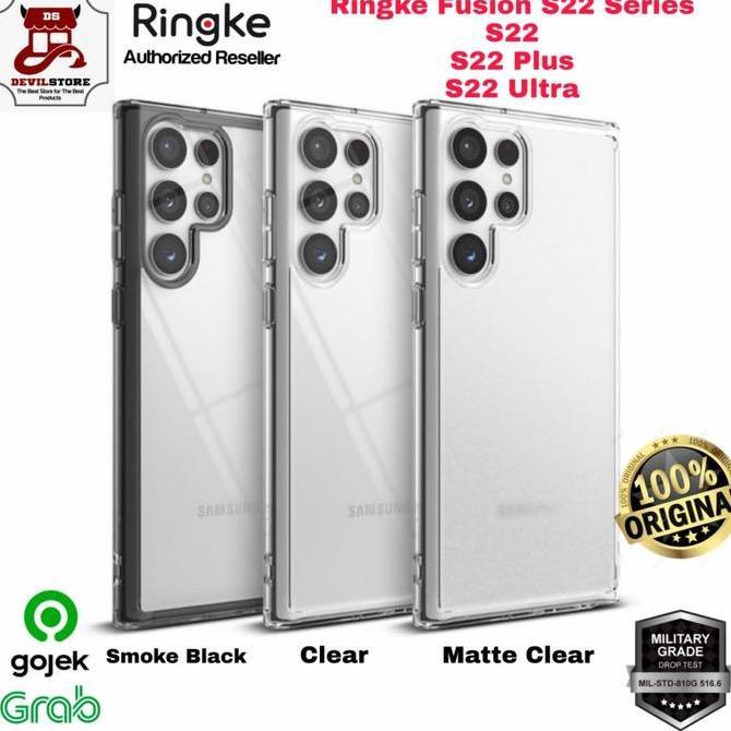 TERBARU - Case Samsung Galaxy S22 Ultra S22 Plus Samsung S22 RIngke Fusion Ori