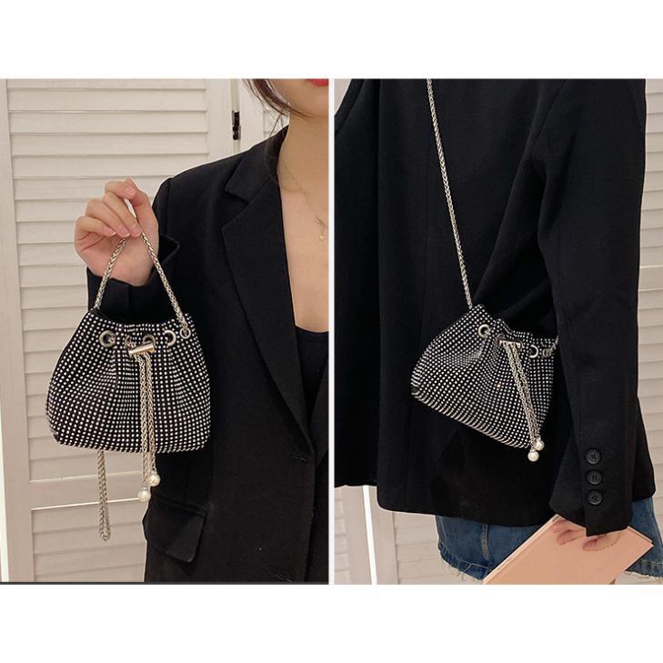 NEW Bucket Bag Wanita Import - Tas Selempang Wanita Bling Bling Import Terbaru Fashion Korea - Tas P