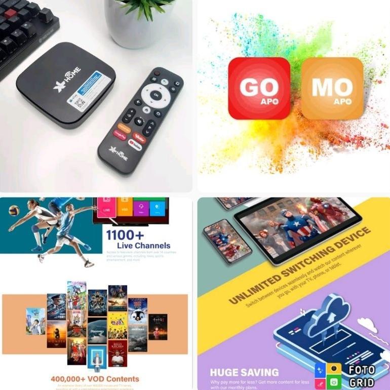 HOT DEALS Android Tv Box Akari ax810 + SVI APO GO MO
