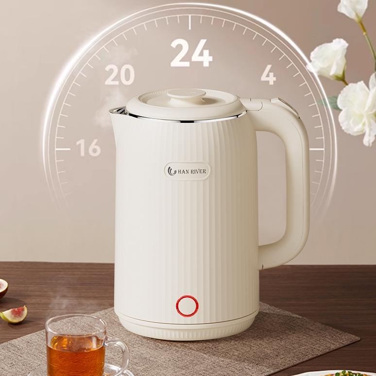 big sale han river 2.5l teko listrik teko pemanas air listrik 304 stainless
