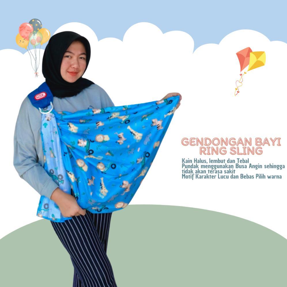 BEST DEALS Gendongan Bayi Multifungsi Ring Sling Gendongan Bayi Panjang Ring Sling
