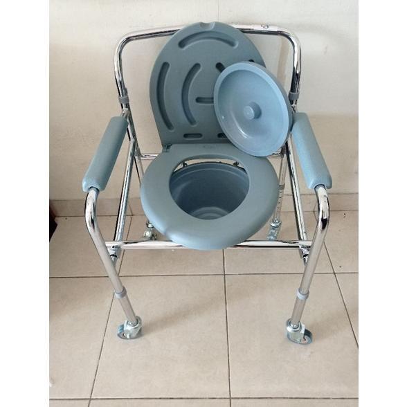 Kursi Bab Roda Commode Chair Roda Kursi Puk Lansia