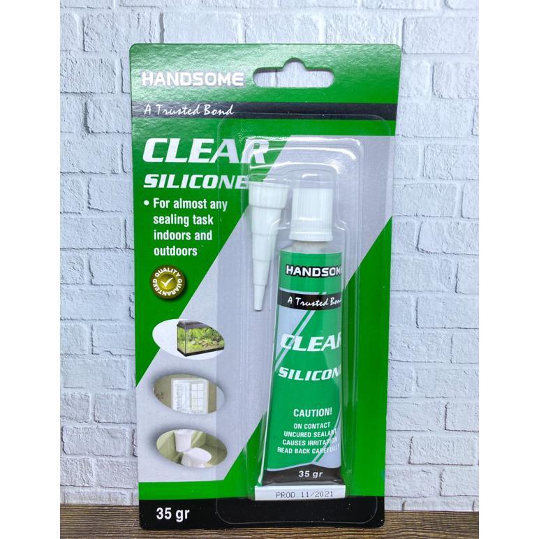 Lem Kaca / Lem Silicon Sealant Tube / Lem Aquarium KECIL 35gram