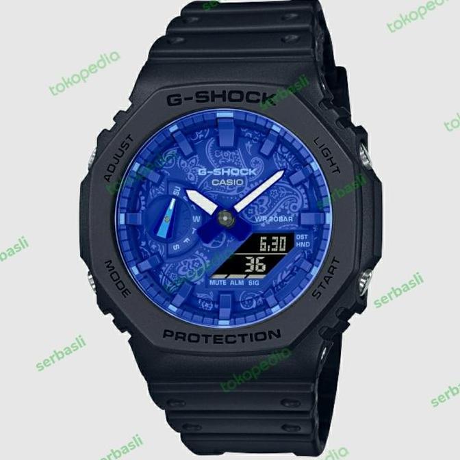CASIO GSHOCK GA2100BP / G-SHOCK GA-2100BP-1A ORIGINAL GARANSI RESMI