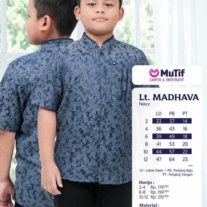 Mutif Mafaza Navy Sarimbit Mutif New Arrival
