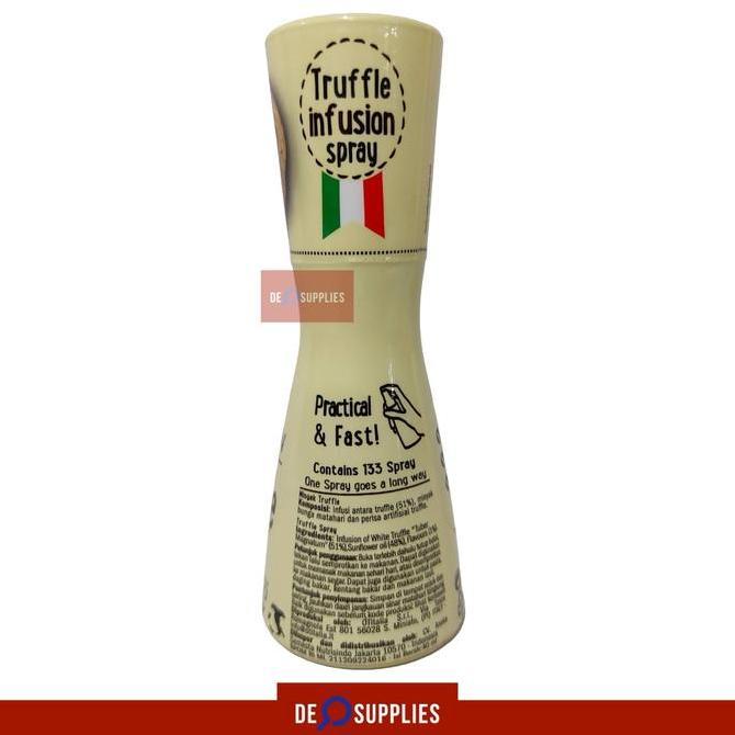 Turci Truffle Spray Infused 40ml - Italian Minyak White Trufle Oil Semprot Pizza Pasta
