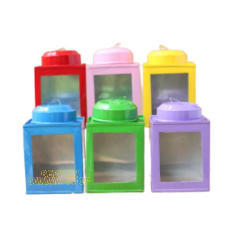 NEW Toples Kaleng Kerupuk Jadul  / Kaleng Kerupuk / Toples Kerupuk Ukuran 20x15 & 15x13cm [terbaik][