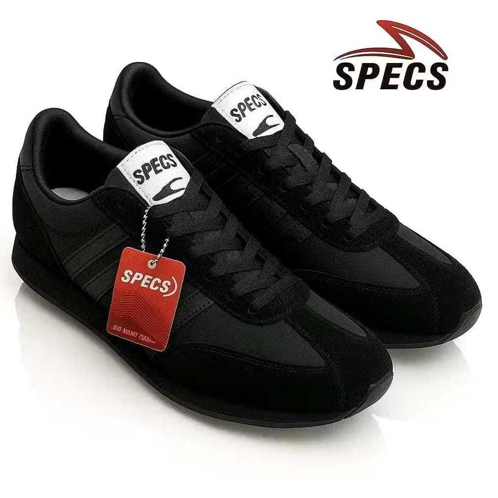 Grade Ori Promo Cod Sepatu Sneakers Pria Dan Wanita Sepatu Specs Hitam Polos Sepatu Pria Dan Wanita 