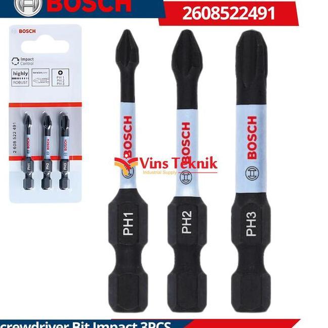 Bosch 2622491 Mata Obeng Screwdriver Bit Impact Set