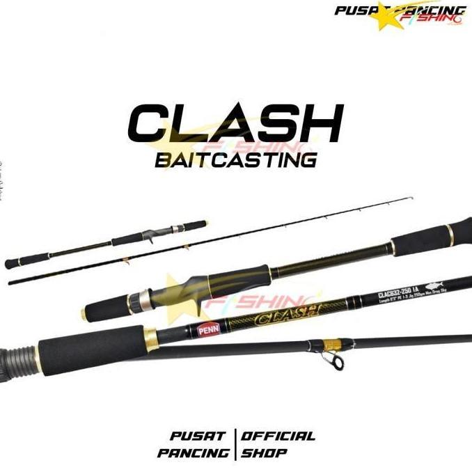 Starsfishing PENN Joran Pancing  Clash OH Overhead Mancing Light Jigging Dasaran Overhead Fuji
