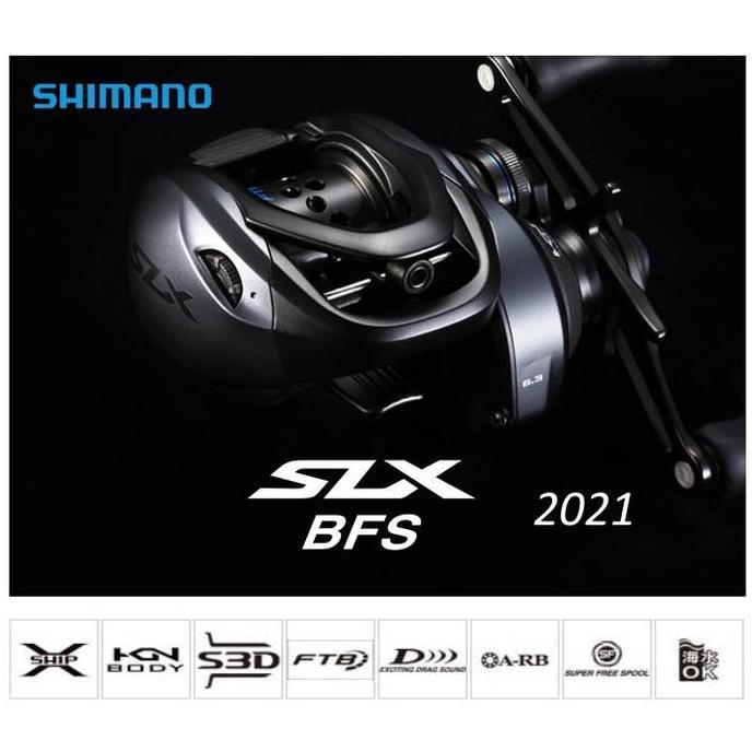 Shimano 2021 SLX BFS Baitcasting BC Reel