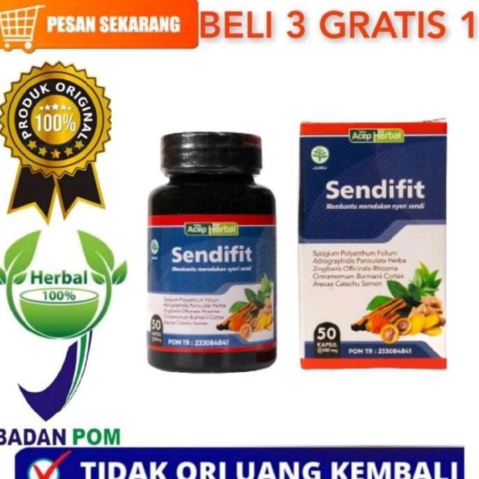 SENDIFIT OBAT NYERI SENDI TULANG DAN HERBAL BPOM