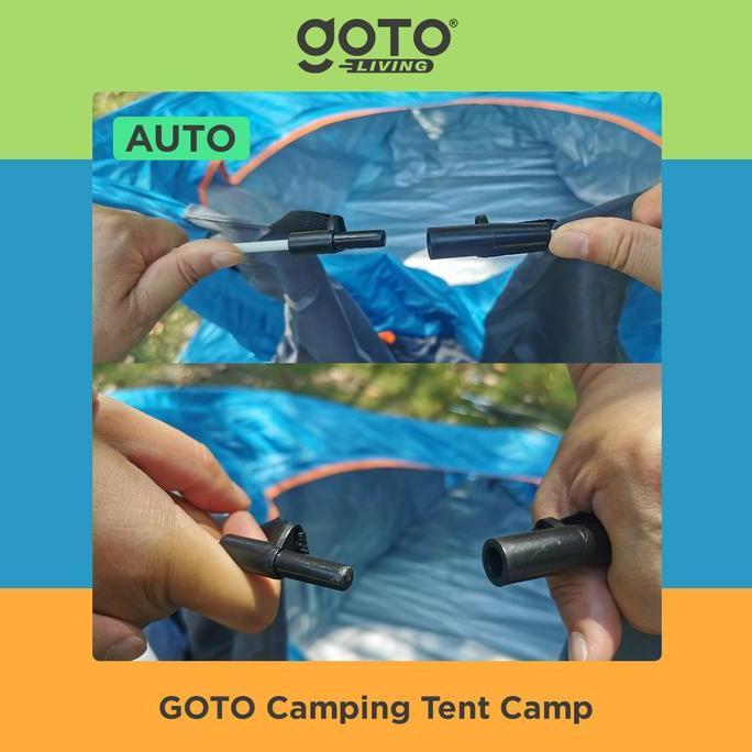 Goto [COD] Tent Camp Tenda Alat Camping Kemah Lipat Kemping Gunung Outdoor