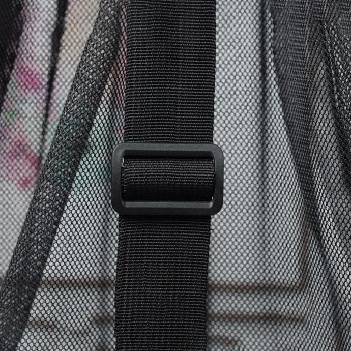 String Bag / Tas Jaring Hitam / Tas Penyimpanan Mainan Anak / Sepak Bola Bola Voli Basket TA