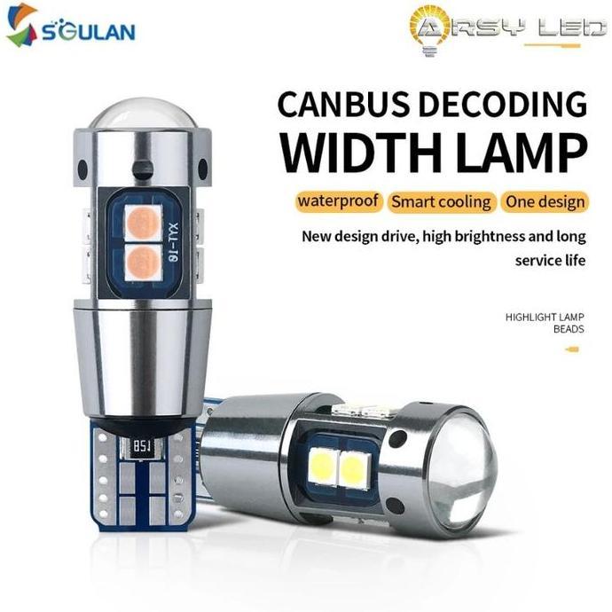 ARSYLED lampu led senja mobil T10 METALIK SILVER - Sigra Calya Avanza Xenia