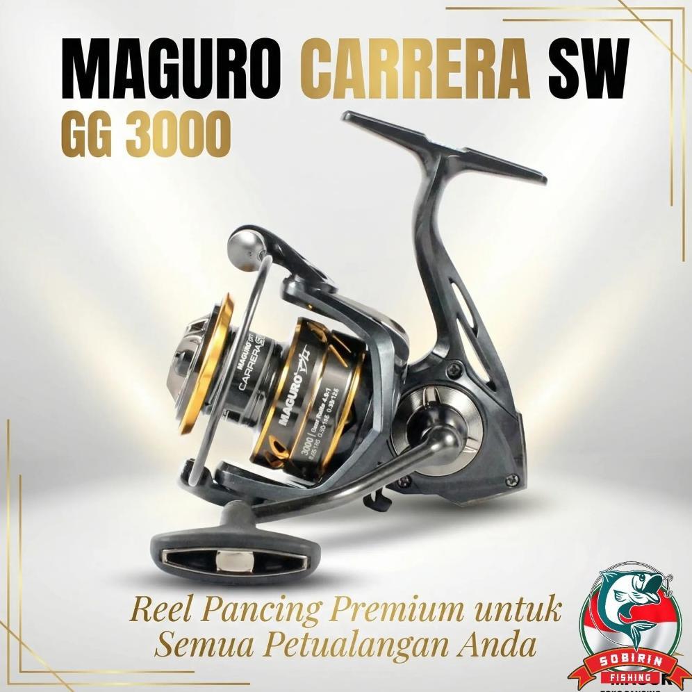 Reel spinning maguro carrera sw series GB | GG | SG bervarian 1000-6000ak - reel maguro carera sw