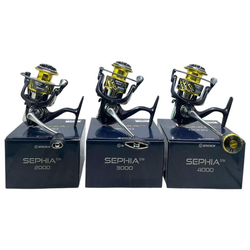 REEL PANCING IROLY SEPHIA SW&SEPHIA SW HG POPULER REEL SPINNING SALT WATER(AIR ASIN) DAN (HIGH GEAR/