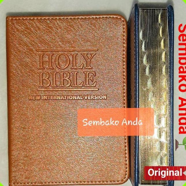 Niv Holy Bible. New International Version. Large Medium Small Size. 064 054 034 Ti Compact. Thumb In