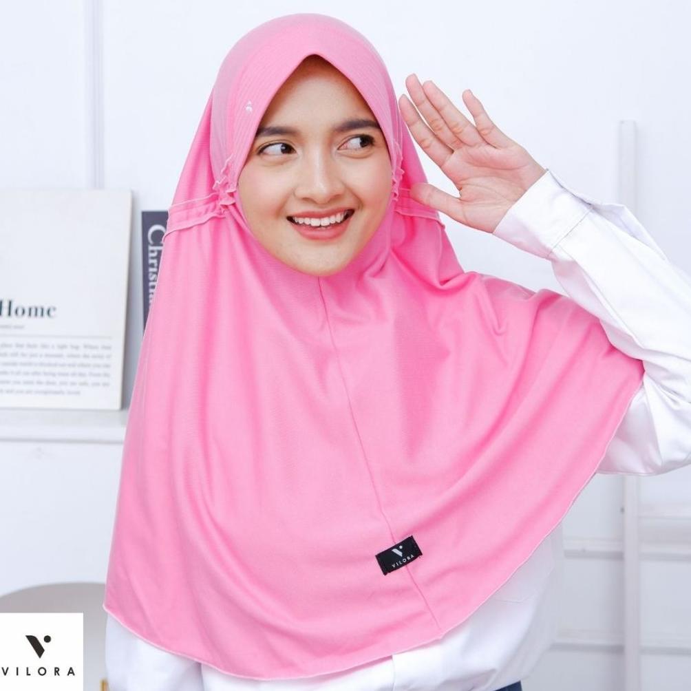 hot kerudung  jilbab original viloralove  serut  sekolah sd smp sma