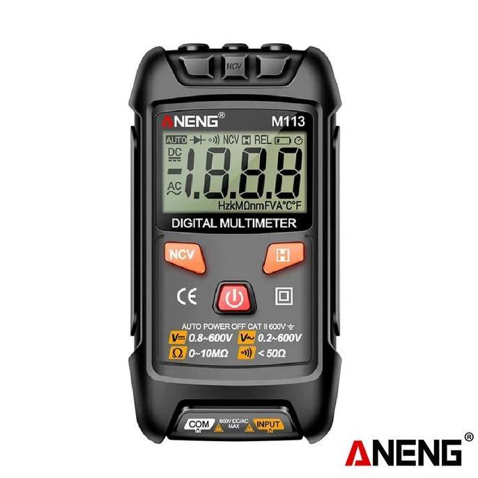 Trumento- Aneng M113 1999 Counts Mini Multimeter Dital Voltage Meter Ohm Ncv