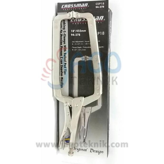 *#*#*#] TANG BUAYA MODEL CLAMP C 18INCH CROSSMAN 94-278
