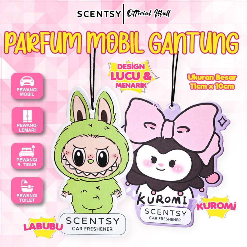 ORIGINAL SCENTSY Car Freshener Pewangi Mobil Parfum Kendaraan Mewah Tahan lama Anti Mual Parfum Gant
