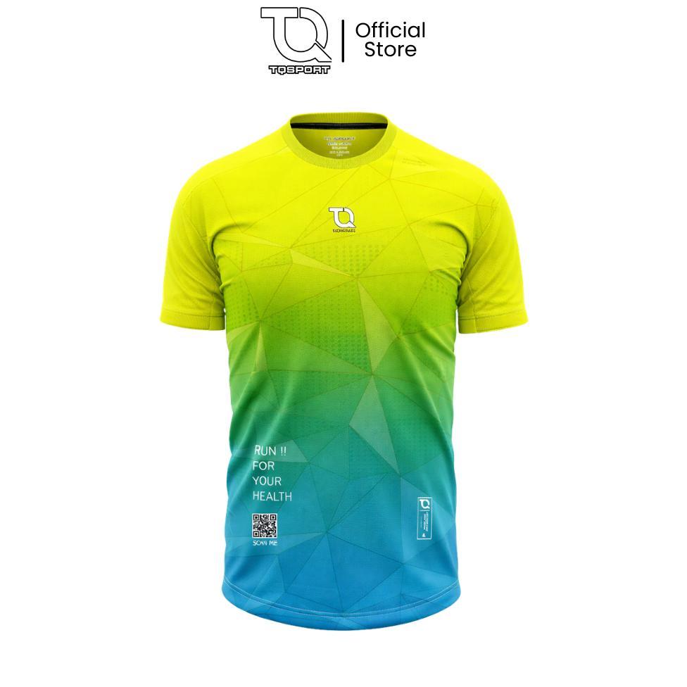 ORIGINAL TQSPORT - Jersey Diamond Baju Running Pria Kaos Olahraga Dryfit
