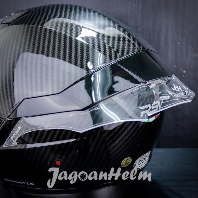 Sale SPOILER RSV FF500 / RSV 300 / SPOILER HELM RSV FF500/RSV300 HITAM BENING MURAH KUALITAS MEWAH