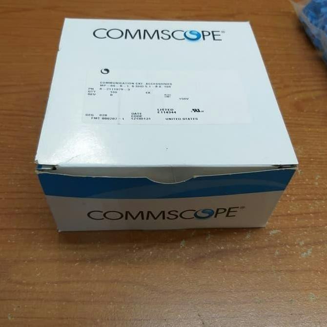 ORIGINAL AMP Konektor RJ45 cat6 @100pcs / Connector AMP RJ 45 Cat 6